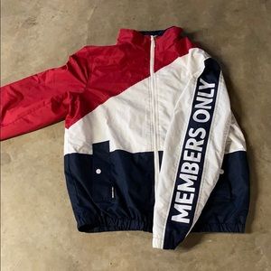 Members only windbreaker